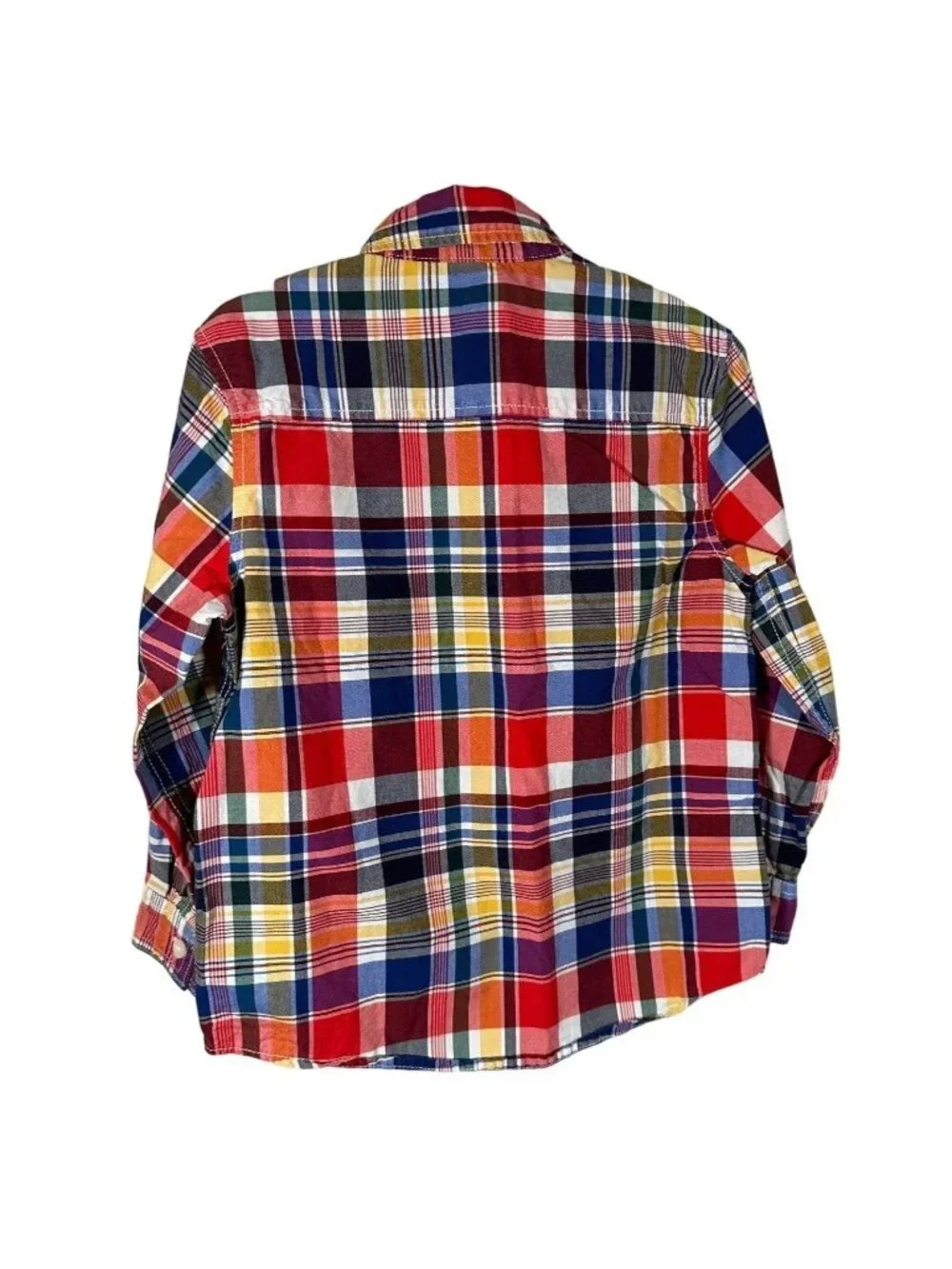 Lot of 2 Gymboree Sweater Shirt Boy 4 XS Black Red Plaid Snowflake Long Sleeve